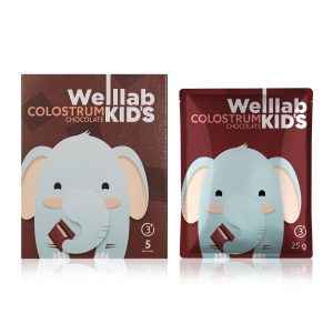 Детский напиток WELLLAB KIDS COLOSTRUM со вкусом «Шоколад», 5 саше